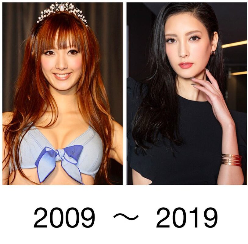 菜々緒の比較画像