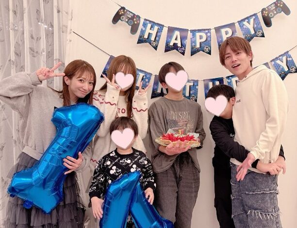 辻希美の家族写真